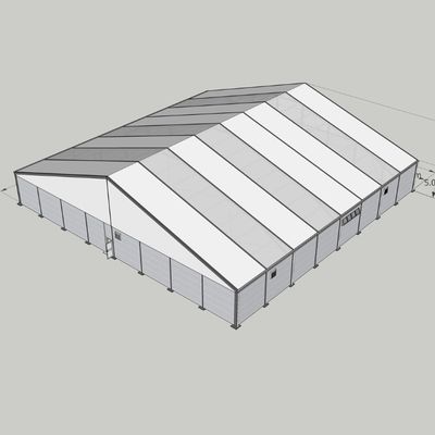 40m x 80m Warehouse Solid Wall Storage Building Tent